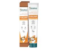 Himalaya Ecocert Cosmos Natural Certified Himalaya Botanique Whitening Antiplaque Toothpaste con Activos Orgánicos, Curcuma + Coconut Oil para dientes más brillantes | Vegano, 75 ml