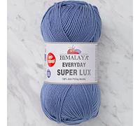 Himalaya Everyday Super Lux 100% Antipilling Acrílico Worsted-Aran Hilados 1 madeja 100 g 250 m, peso del hilo 4 - mediano, color 37