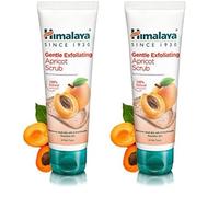 Himalaya Gentle Exfoliating Apricot Scrub Polishes impurities for Clean skin | Moisturizes, relieves and brightens skin | Suitable for all skin types - 75ml Paquete de 2