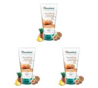 Himalaya Herbals Smoothing Foot Scrub Goodness of Walnut, Coconut, Pineapple and Aloe Vera- 150ml (Paquete de 3)