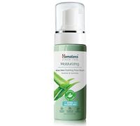 Himalaya Limpiador Facial Espumoso Hidratante con Aloe Vera y Ácido Hialurónico Natural, para Piel Seca y Apagada, con 98% de Ingredientes de Origen Natural, Dermatológicamente Testado, 150 ml