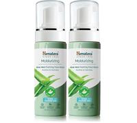 Himalaya Limpiador Facial Espumoso Hidratante con Aloe Vera y Ácido Hialurónico Natural, para Piel Seca y Apagada, con 98% de Ingredientes de Origen Natural, Dermatológicamente Testado, 150 ml