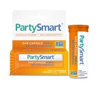 Himalaya Natural a base de hierbas PartySmart de - 1 cápsula ANTES de la fiesta - protege contra la resaca - una mejor mañana el día después de la fiesta - detox del hígado (Canister - 12 Cápsulas)