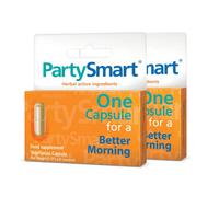 Himalaya PartySmart ofrece apoyo para una noche divertida y una mejor mañana, 2 Cápsulas.