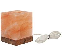 Himalaya Salt Dreams 4041678004293 lámpara aromática Cubo con Base de Madera y Fuente de Cristal