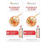 Himalaya Super Serum Pigment Clear - Sérum facial iluminador con ácido azelaico y niacinamida, enriquecido con espino amarillo que ayuda a reducir manchas oscuras, 30ml (Paquete de 2)