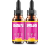 Himalayan Burn Max Drops,HimalayanBurn Max Advanced Liquid Drop Supplement,All Natural Liquid Formula,Himalayan Burn Pink Salt Overall Wellness Supplement (2 pcs)