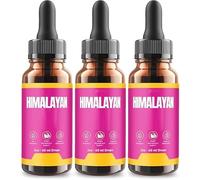 Himalayan Burn Max Drops,HimalayanBurn Max Advanced Liquid Drop Supplement,All Natural Liquid Formula,Himalayan Burn Pink Salt Overall Wellness Supplement (3 pcs)