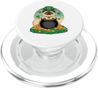 Himalayan Cat St Patricks Day Leprechaun Shamrock PopSockets PopGrip para MagSafe