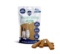 Himalayan Pet Supply - Palito de yogur masticable para perros, liso, paquete de 5, masticable dental duradero para perros, hecho con ingredientes naturales, textura dura para masticadores agresivos