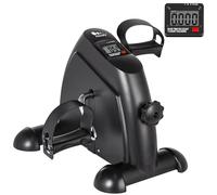 himaly Mini Bicicleta Estática Pedales Estaticos con Pantalla LCD para Entrenamiento Pedaleador de Piernas y Brazos, Bicicletas Estáticas para Fitness Ajustable Resistencia para Hacer Ejercicio