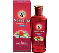 Himani Navratna Aceite Fresco de Hierbas, Aceite de Masaje Relajante Rejuvenecedor con 9 Ingredientes Activos, 300 ml