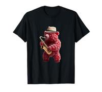 Himbuesa, Frambuesa, Oso, Música, Saxofón, Divertido, Broma de palabras Camiseta