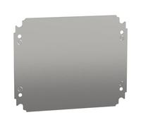 Himel NSYMM3025 Placa de Montaje Ciega Al 300mm x An 250mm en Chapa de Acero, Galvanizado