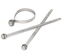 HIMEN BMS-215F - 100 precintos de seguridad de metal numerados consecutivamente