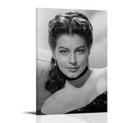 HIMGZXGWQ AVA GARDNER Póster Pintura Decorativa Lienzo Arte de Pared Salón Póster Dormitorio Pintura, Arte de Pared Impresión de Imagen Moderna Decoración de Habitación Familiar 30 x 45 cm (30 x 45 cm