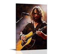 HIMGZXGWQ Chris Cornell Póster Pintura Decorativa Lienzo Arte de Pared Salón Póster Dormitorio Pintura, Arte de Pared Impresión de Imagen Moderna Decoración de Habitación Familiar 24 x 36 Pulgadas (60