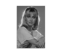 HIMGZXGWQ Olivia Newton John Póster Pintura Decorativa Lienzo Arte de Pared Salón Póster Dormitorio Pintura, Arte de Pared Impresión de Imagen Moderna Decoración de Habitación Familiar 08 x 12