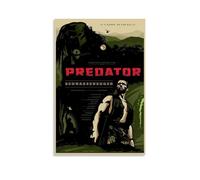 HIMGZXGWQ Predator-ArnoldSchwarzenegger Póster Pintura Decorativa Lienzo Arte de Pared Salón Póster Dormitorio Pintura, Arte de Pared Impresión de Imagen Moderna Decoración de Habitación Familiar 24 x