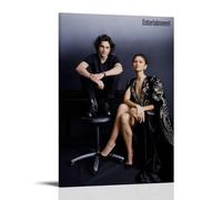HIMGZXGWQ Timothée Chalamet Star Póster Pintura Decorativa Lienzo Arte de Pared Salón Póster Dormitorio Pintura, Arte de Pared Impresión de Imagen Moderna Decoración de Habitación Familiar 08 x 12
