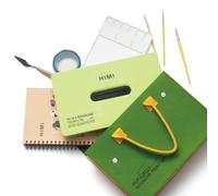 HIMI Juego de colores gouache, 72 colores, 12 g, diseño de taza de gelatina para lienzo y papel, Pintura Manualidades, Suministros de arte para profesionales