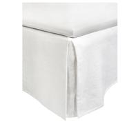 Himla Falda de cama Weeknight 160x220x52 cm blanco