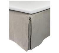 Himla Falda de cama Weeknight 180x220x52 cm Ash (gris)