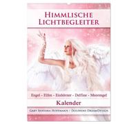 Himmlische Lichtbegleiter - Kalender (Wandkalender 2026 DIN A2 hoch), CALVENDO Monatskalender: Zauberhafte Engel, Elfen/Feen, Einhörner, Delfine und Meerengel