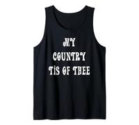 Himno patriótico My Country Tis of Thee Camiseta sin Mangas