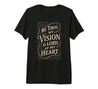 Himnos - Be Thou My Vision - Verso de la Biblia Cristiana Religioso Camiseta Premium