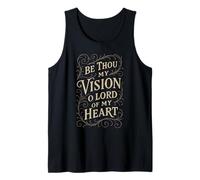 Himnos - Be Thou My Vision - Verso de la Biblia Cristiana Religioso Camiseta sin Mangas