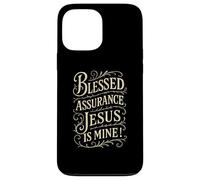 Himnos - Bendita Seguridad de Que Jesús es mío - Vintage Christian Carcasa para iPhone 13 Pro MAX