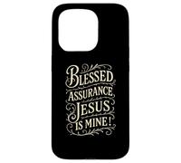Himnos - Bendita Seguridad de Que Jesús es mío - Vintage Christian Carcasa para iPhone 15 Pro