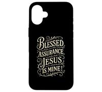 Himnos - Bendita Seguridad de Que Jesús es mío - Vintage Christian Carcasa para iPhone 16 Plus