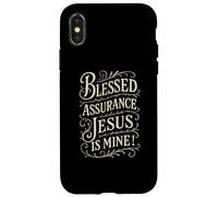 Himnos - Bendita Seguridad de Que Jesús es mío - Vintage Christian Carcasa para iPhone X/XS