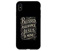 Himnos - Bendita Seguridad de Que Jesús es mío - Vintage Christian Carcasa para iPhone XS MAX