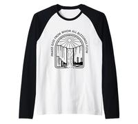 Himnos de alabanza Cristiana Adoración Escritura Cita Diseño Camiseta Manga Raglan