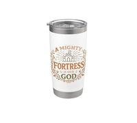 Himnos de gracia: Una fortaleza poderosa es nuestro Dios - Cristiano Vaso térmico de acero inoxidable de doble pared