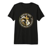 Himnos Roca De Edades - Himno Cristiano Teología Reformada Fe Camiseta Premium