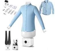 Himopuer Planchadora automática con Tiempo y Temperatura Ajustables, Plancha de Vapor rápida de 5 a 10 Minutos para Todo Tipo de Telas, Ideal para Camisas, Pantalones, Ropa y Zapatos.(Basic)