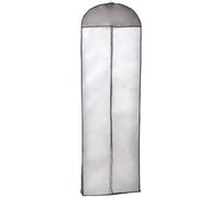 HIMRY 180 cm x 60 cm Transpirable Funda de ropa, Bolsa de Ropa Protector para Vestidos de Novia o de Fiesta, Trajes, Abrigos. Cierre de cremallera, Bolsa de Ropa, Negro, KXB105 Black