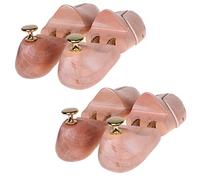 HIMRY® 2 Pars | Hormas de Zapato, Madera Natural, Regulable, hormas, Tensor para el Calzado, ensanchador para el Calzado. Tamaño 39 - Tamaño 40, KXB6000-39-2P