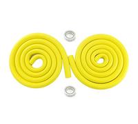 HIMRY® 4 Metros Protector Borde Forma de U, Espuma para Borde de Mesa de Vidrio, Anticolisión Tira para Bebés y niños, Protectores para Bordes, Extra DENSOS. 2x2M, Amarillo KXD7003 Yellow