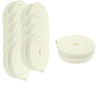 HIMRY® 40 Metros Protector Borde Forma de U, Espuma para Borde de Mesa de Vidrio, Anticolisión Tira para Bebés y niños, Protectores para Bordes, Extra DENSOS. 20x2M, Marfil KXD7003 Ivory