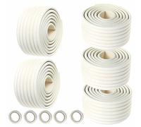 HIMRY Universal Protector Espuma, 1000cm x 80mm x 8mm Multiusos anticolisión Protección Espuma Rollo, No Tóxico Seguridad Protectores Superficie & Bordes, 5x2m, Off-Blanco KXD7002 Off White