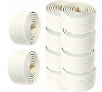HIMRY Universal Protector Espuma, 2000cm x 80mm x 8mm Multiusos anticolisión Protección Espuma Rollo, No Tóxico Seguridad Protectores Superficie & Bordes, 10x2m, Off-Blanco KXD7002 Off White