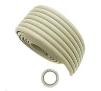 HIMRY Universal Protector Espuma, 200cm x 80mm x 8mm Multiusos anticolisión Protección Espuma Rollo para Bebés niños, No Tóxico, Seguridad Protectores Superficie & Bordes, Gris, KXD7002-grey