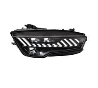 Himwqfuh Faros Delanteros Para A7 2011-2018 LED Matriz De Faros RS7 Señal Giro Dinámica Luz Carretera Ojo Ángel Lente Del Proyector Lámpara Cabeza(For 2015-2018 year)