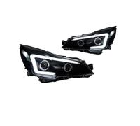 Himwqfuh Faros Delanteros Para Subaru Para Outback 2010-2014 Conjunto Faros Delanteros Modernizados Con Luces Circulación Diurna LED Dinámicas Y Señales Giro Faro Coche