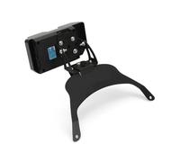 Himwqfuh GPS Soporte Navegaci para Tricity para TRICITY Soporte De Metal Soporte para Teléfono Inteligente Soporte GPS Accesorios Negros Motocicleta(Wireless - Kit)